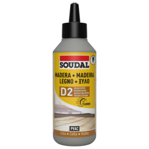 Κόλλα ξύλου ταχείας πήξης D2 PVA 250gr