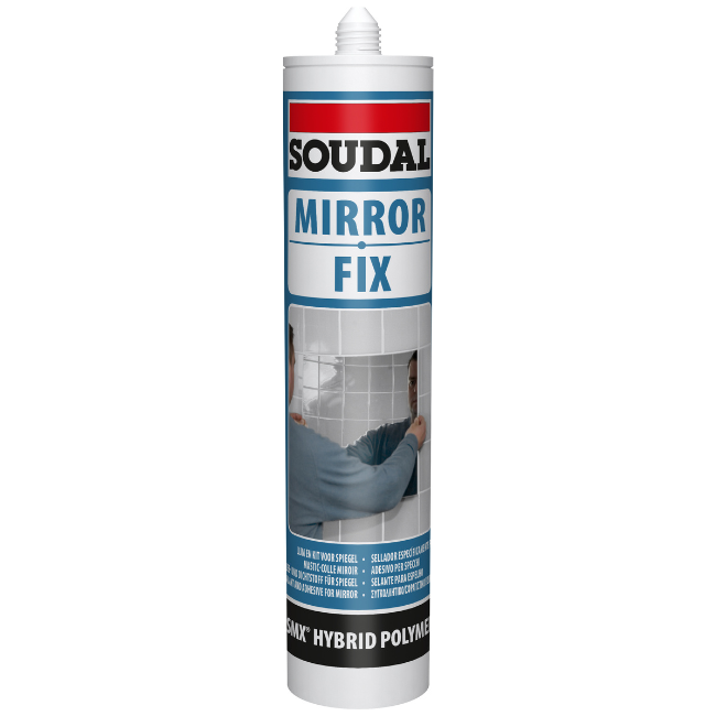 Mirror Fix υβριδική κολλά καθρεπτών λευκή 290ml