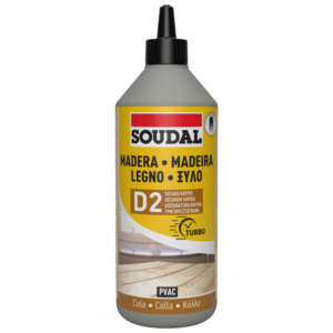 Κόλλα ξύλου ταχείας πήξης D2 PVA 750gr