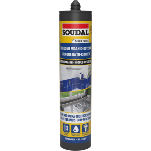 Σιλικόνη αντιμουχλική λευκή 280ml